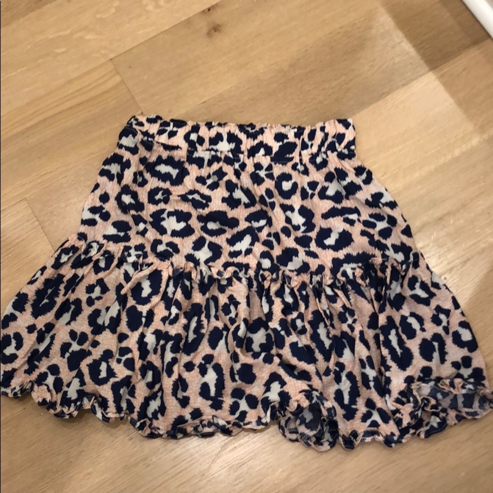 Printed mini skirt, xs